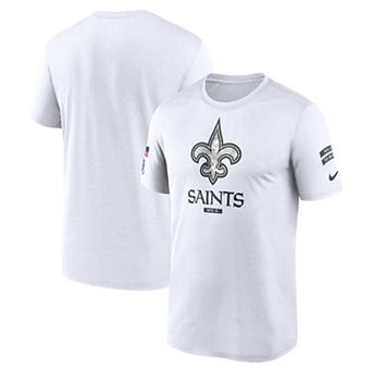 Men's Nike White New Orleans Saints 2024 Salute To Service Legend Performance T-Shirt