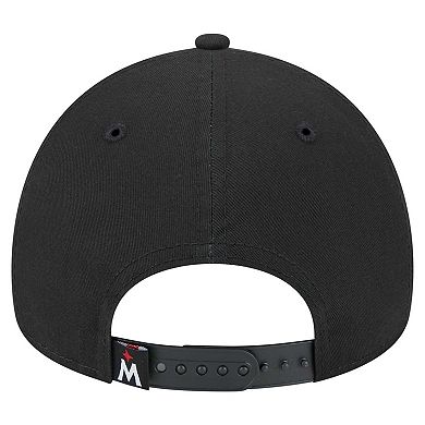 Men's New Era Black Minnesota Twins 9FORTY A-Frame Adjustable Hat