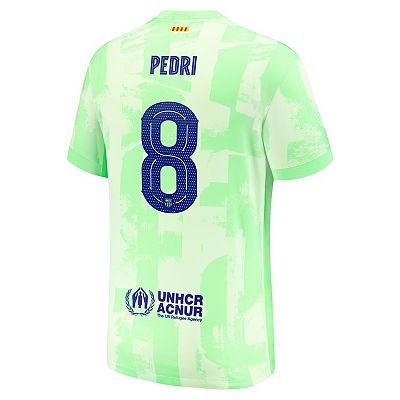 Men's Nike Pedri Yellow Barcelona 2024/25 Third Replica