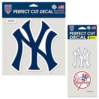 WinCraft New York Yankees Perfect Cut Decal Two-Pack Set