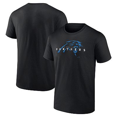 Men s Fanatics Black Carolina Panthers Coordinate T Shirt