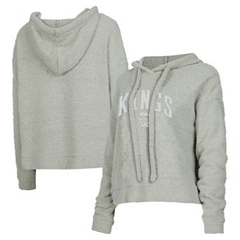 Women's Concepts Sport Gray Sacramento Kings Ventura Comfy Pullover Hoodie