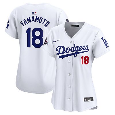 Women's Nike Yoshinobu Yamamoto White Los Angeles Dodgers