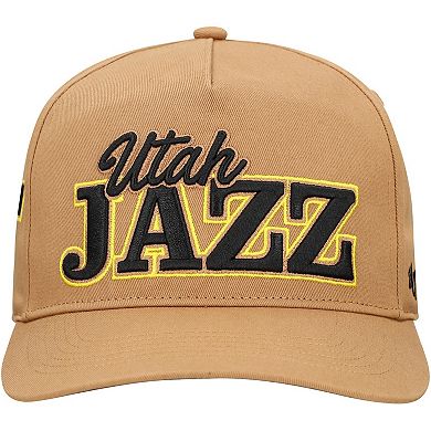 Men's '47 Tan Utah Jazz Barnes Hitch Adjustable Hat