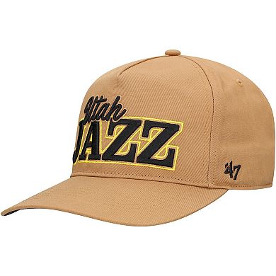 Men's '47 Tan Utah Jazz Barnes Hitch Adjustable Hat