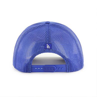 Men's '47 Royal Los Angeles Dodgers Garner Trucker Adjustable Hat
