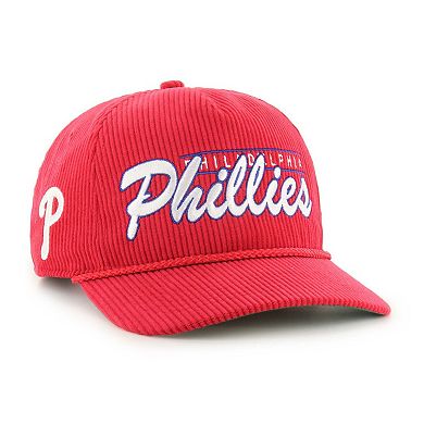 Men's '47 Red Philadelphia Phillies Corduroy Hitch Adjustable Hat