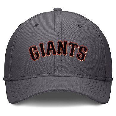 Men's Nike Gray San Francisco Giants Swoosh Performance Flex Hat