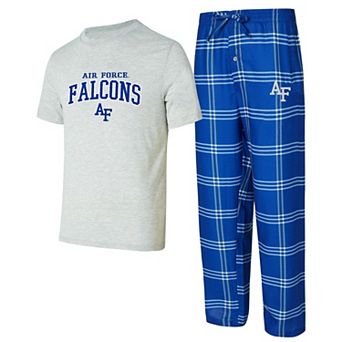 Men's Concepts Sport Air Force Falcons T-Shirt & Pants Sleep Set
