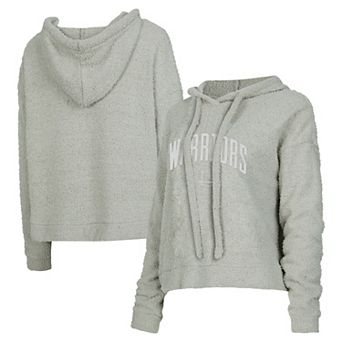 Women's Concepts Sport Gray Golden State Warriors Ventura Comfy Pullover Hoodie