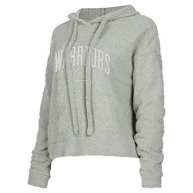 Women's Concepts Sport Gray Golden State Warriors Ventura Comfy Pullover Hoodie