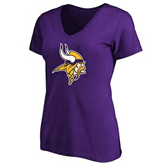 Women's Fanatics Purple Minnesota Vikings Plus Size V-Neck T-Shirt