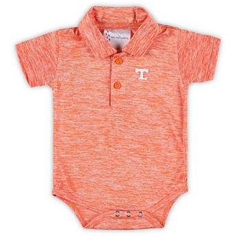 Infant Two Feet Ahead Tennessee Orange Tennessee Volunteers Space Dye Golf Bodysuit