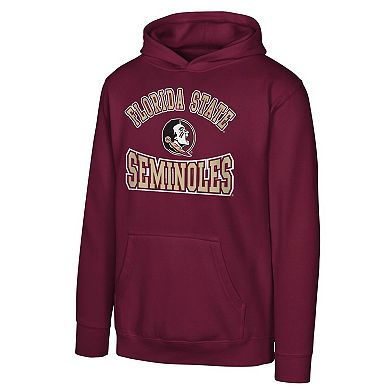 Youth Garnet Florida State Seminoles Hometown Classic Fleece Pullover Hoodie