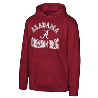Youth Crimson Alabama Crimson Tide Hometown Classic Fleece Pullover Hoodie