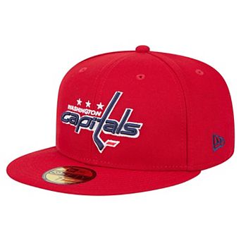 Men's New Era Red Washington Capitals Core 59FIFTY Fitted Hat