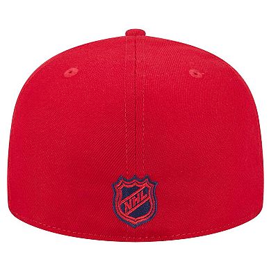 Men's New Era Red Washington Capitals Core 59FIFTY Fitted Hat