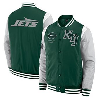 Unisex Fanatics Green New York Jets Elements Elite Full-Snap Jacket
