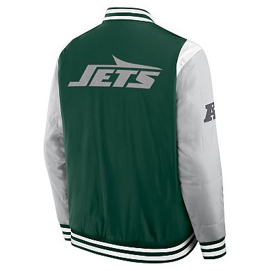 Unisex Fanatics Green New York Jets Elements Elite Full-Snap Jacket