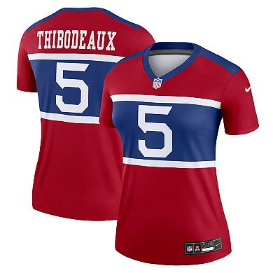 Women's Nike Kayvon Thibodeaux Red New York Giants Alternate Legend Player Performance Top