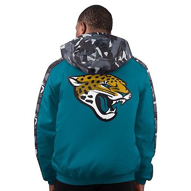 Men's Starter Teal Jacksonville Jaguars Thursday Night Gridiron Full-Zip Jacket