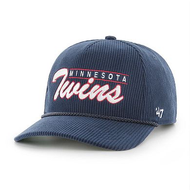 Men's '47 Navy Minnesota Twins Corduroy Hitch Adjustable Hat