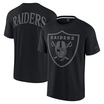 Unisex Fanatics Black Las Vegas Raiders Elements Iconic T-Shirt