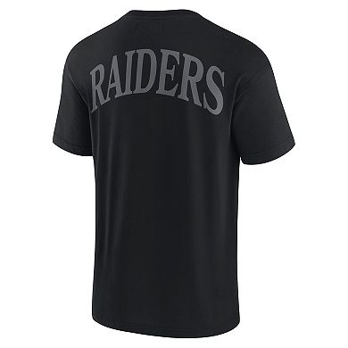 Unisex Fanatics Black Las Vegas Raiders Elements Iconic T-Shirt