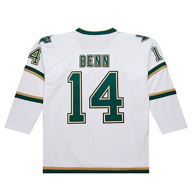 Men's Jamie Benn White Dallas Stars 2009-10 Power Play Jersey