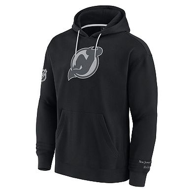 Men's Fanatics Black New Jersey Devils Elements Pace Pullover Hoodie