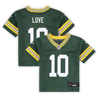 Toddler Nike Jordan Love Green Green Bay Packers Game Jersey