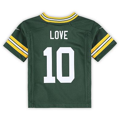 Toddler Nike Jordan Love Green Green Bay Packers Game Jersey