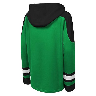 Youth Kelly Green Dallas Stars Ageless Must Have Home V-Neck Pullover Hoodie