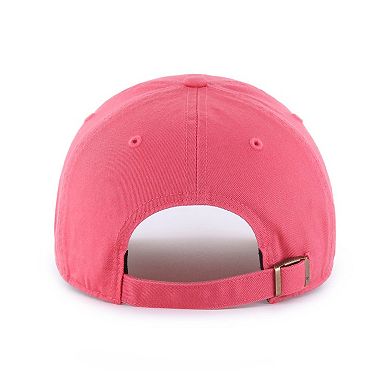 Women's '47 Red Atlanta Falcons Luminance Cheer Clean Up Adjustable Hat