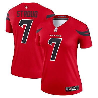Women's Nike C.J. Stroud Red Houston Texans Alternate Legend Player Performance Top