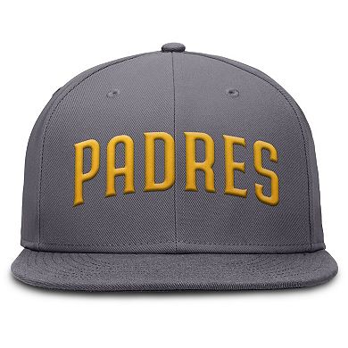 Men's Nike Gray San Diego Padres Performance True Fitted Hat
