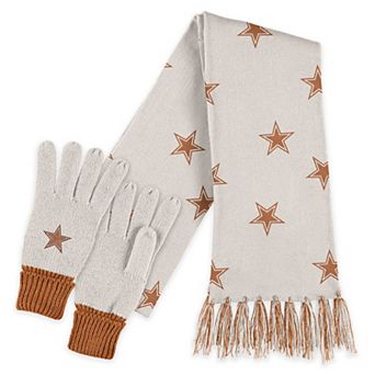 Women's WEAR by Erin Andrews Dallas Cowboys Tonal Scarf & Glove Set