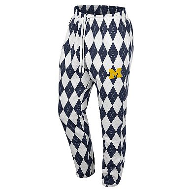 Men's Colosseum Navy Michigan Wolverines The Dealio Pants
