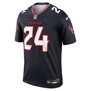 Men's Nike Derek Stingley Jr. Navy Houston Texans Legend Player Performance Top