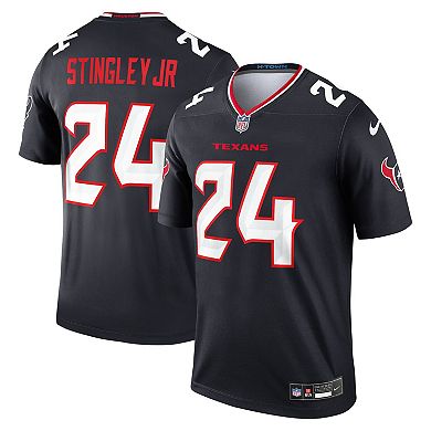 Men's Nike Derek Stingley Jr. Navy Houston Texans Legend Player Performance Top