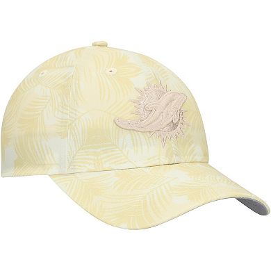 Women's New Era Cream Miami Dolphins Frond 9TWENTY Adjustable Hat