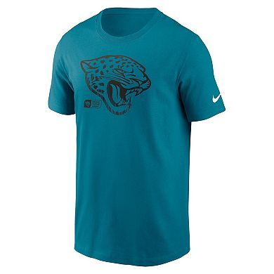 Men's Nike Teal Jacksonville Jaguars Faded Essential T-Shirt