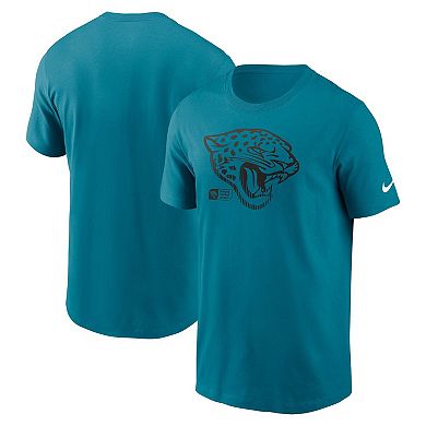 Men's Nike Teal Jacksonville Jaguars Faded Essential T-Shirt