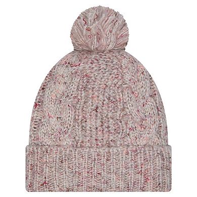 Women's New Era Stone New York Giants Trendy Tone Cuffed Knit Hat with Pom