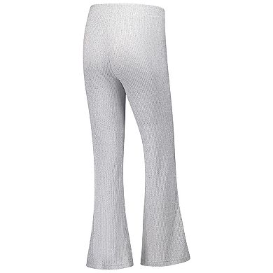 Women's Concepts Sport Gray Houston Astros Juniper Rib Knit Flare Pants