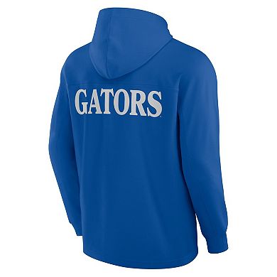 Men's Fanatics Royal Florida Gators Blaze Tri-Blend Pullover Hoodie