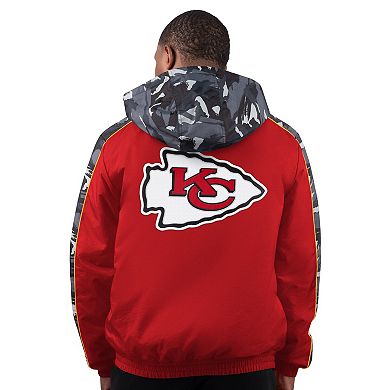 Men's Starter Red Kansas City Chiefs Thursday Night Gridiron Full-Zip Jacket