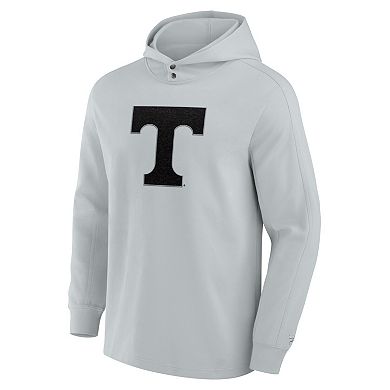 Men's Fanatics Gray Tennessee Volunteers Blaze Tri-Blend Pullover Hoodie