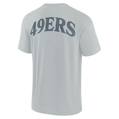 Unisex Fanatics Gray San Francisco 49ers Elements Iconic T-Shirt
