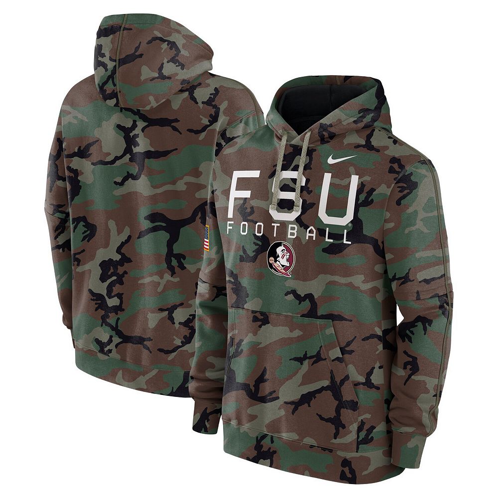 Men's Nike Camo Florida State Seminoles 2024 Military Appreciation Club ...